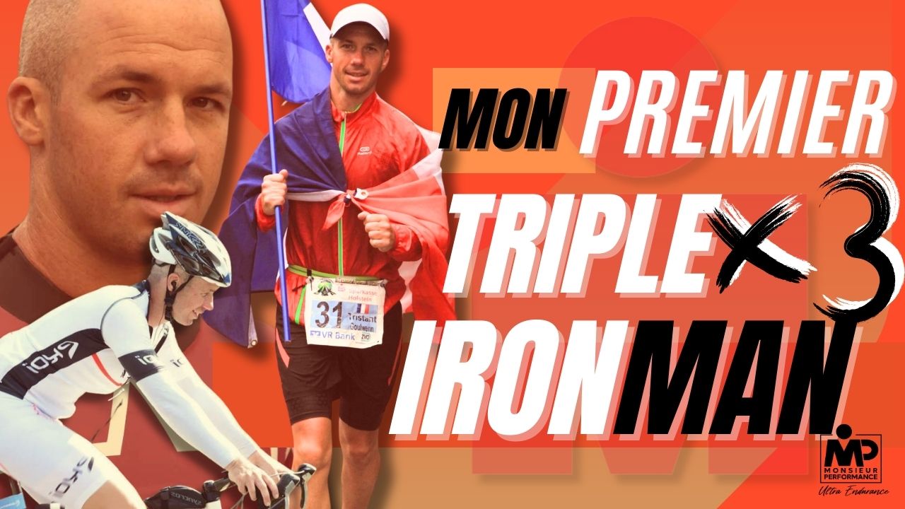 Mon premier x3 IRONMAN <br> 11.4km de nage, 540 km de vélo & 126.6 km de course à pied