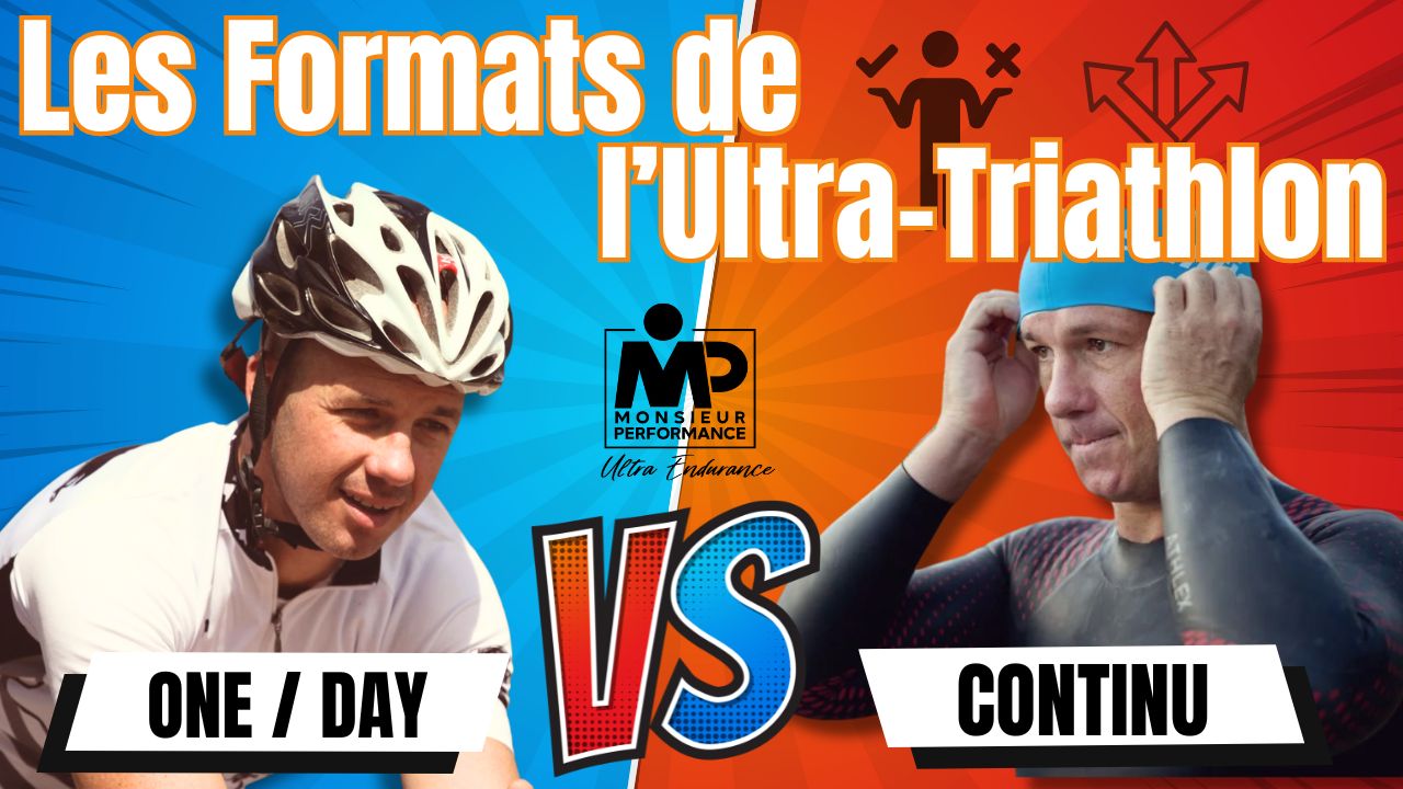 Les différences entre le format ONE/DAY et CONTINU<br/> en Ultra-Triathlon 🏊🚵🏃